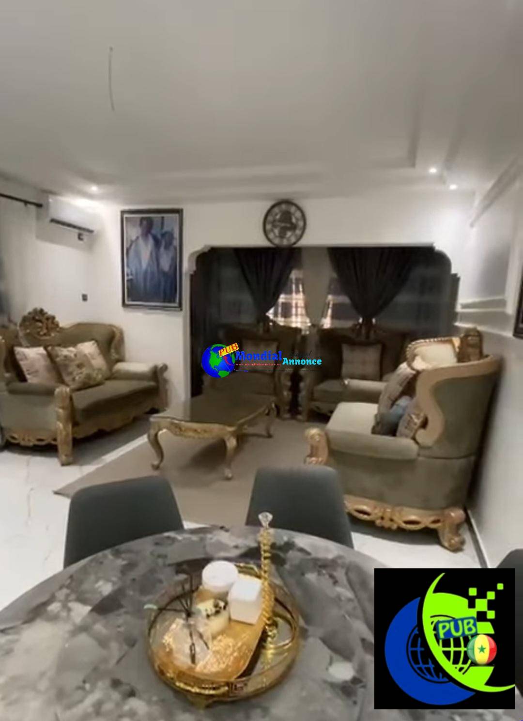 Somptueuse Villa R+3 à Vendre au Golf – Cité Alioune Sow