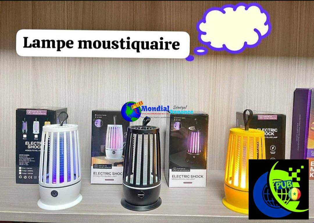 Lampe Anti-Moustique Électrique disponible. Prix : 5 000 F CFA