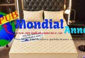 Housse de Matelas Imperméable + 2 Housses d’Oreillers – Disponible à Dakar Pikine