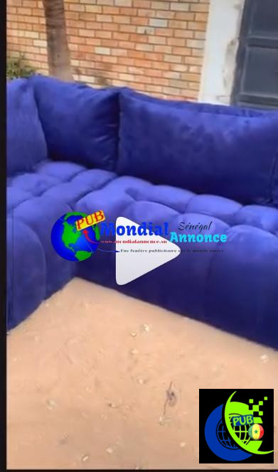 🛋️ Salon Moderne et Confortable à Vendre – Élégance & Confort