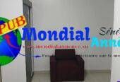 Mini Studio Meublé et Climatisé disponible – Ouest Foire. Tél : 789688636