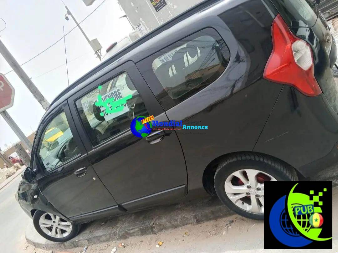 Dacia Lodgy Diesel de 7 Places dispo à Dakar. Prix : 3 500 000 F CFA