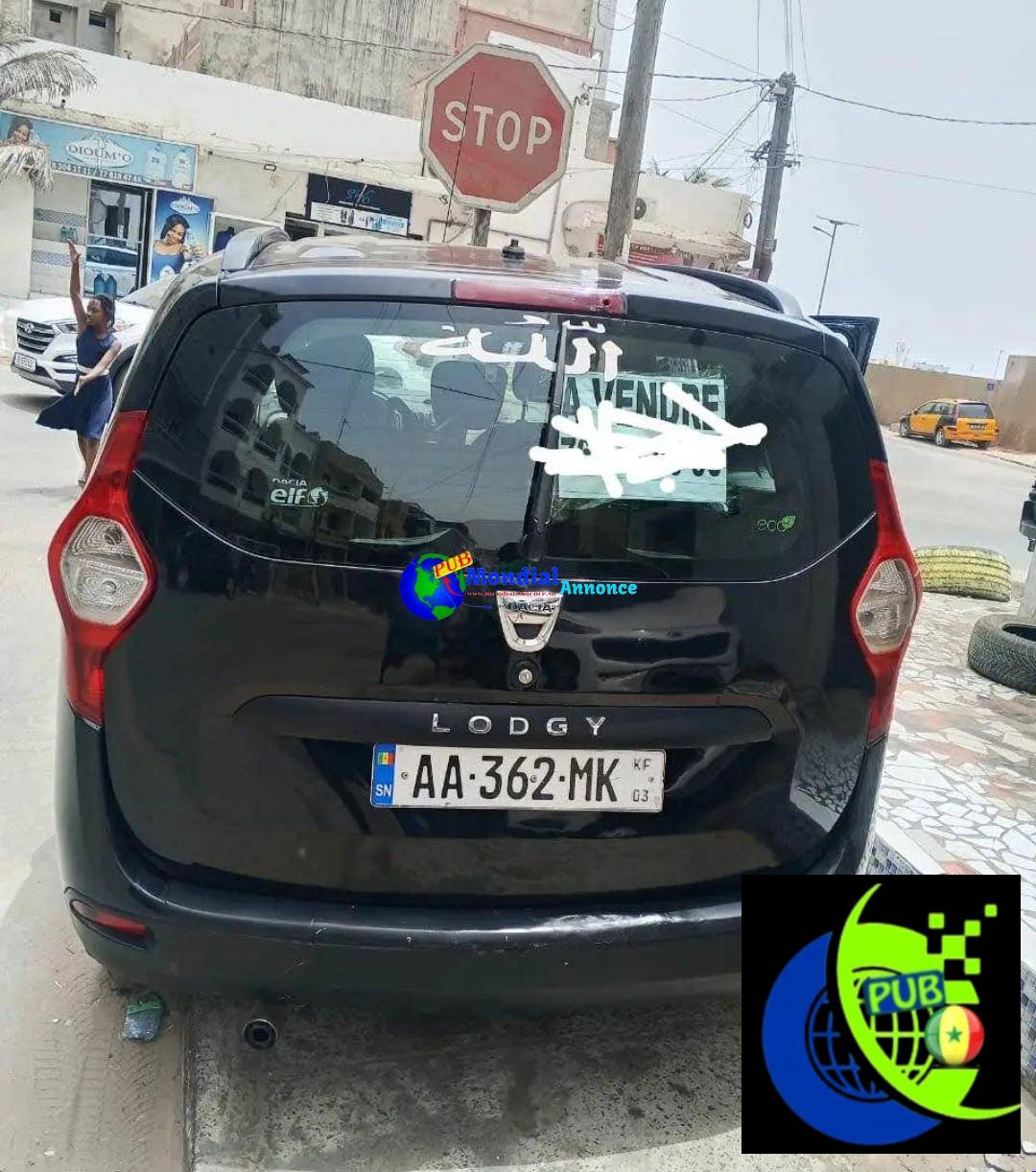 Dacia Lodgy Diesel de 7 Places dispo à Dakar. Prix : 3 500 000 F CFA