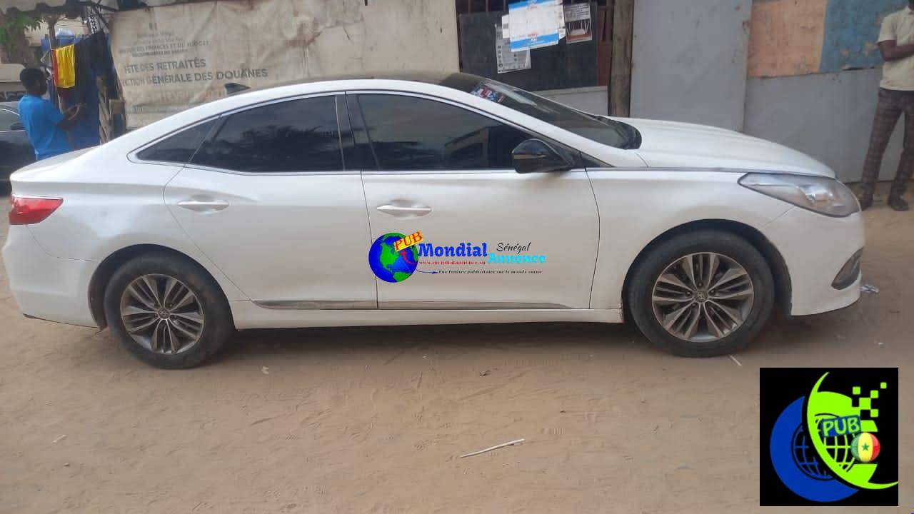 Hyundai Grandeur de 2016 à vendre à Dakar. Prix : 3 700 000 F CFA