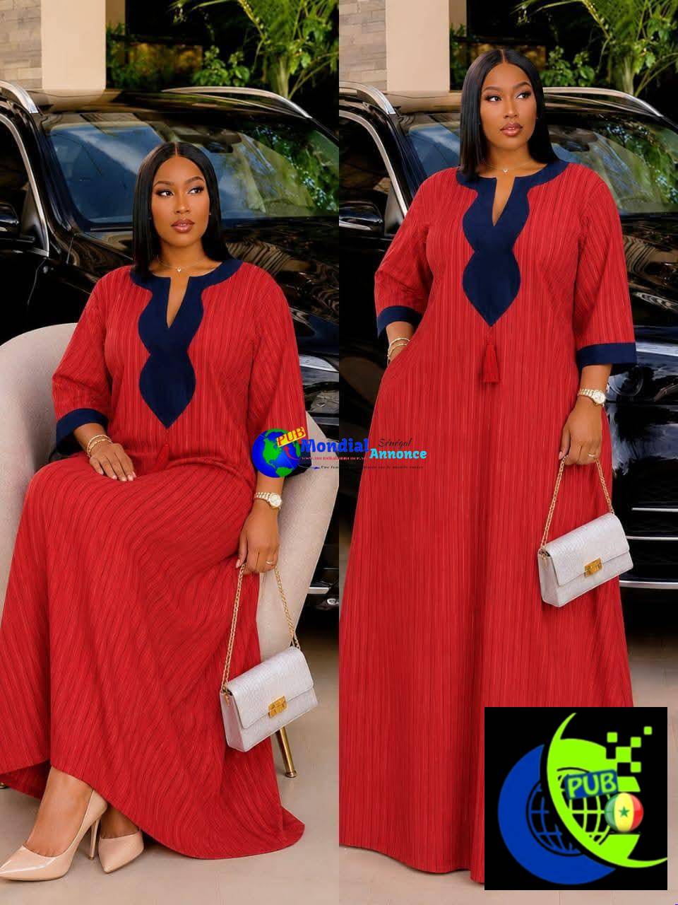 Robe Longue Ample de Qualité disponible pour 5 000 F CFA