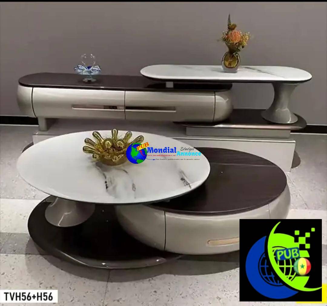 Ensembles de Tables Basses Neuves disponibles à 35 000 F CFA