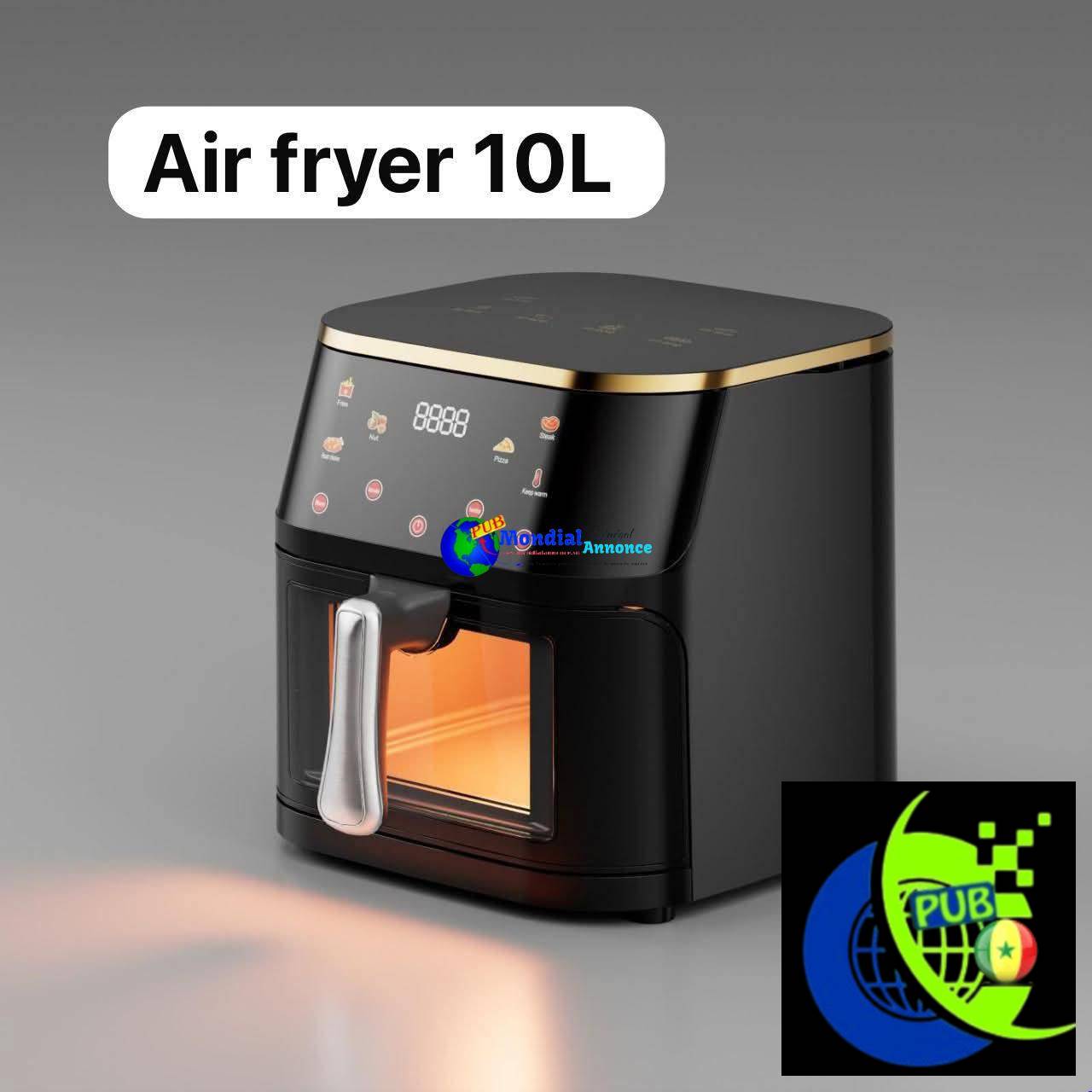 Air Fryer de 10 Litres (Friteuse Sans Huile) disponible à 30 000 F CFA