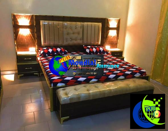 Chambre à coucher MDF moderne disponible sur commande – Kane Design