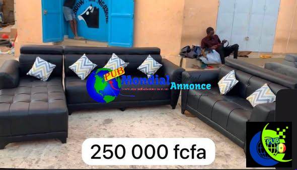 Salon en L moderne à vendre à 250 000 FCFA