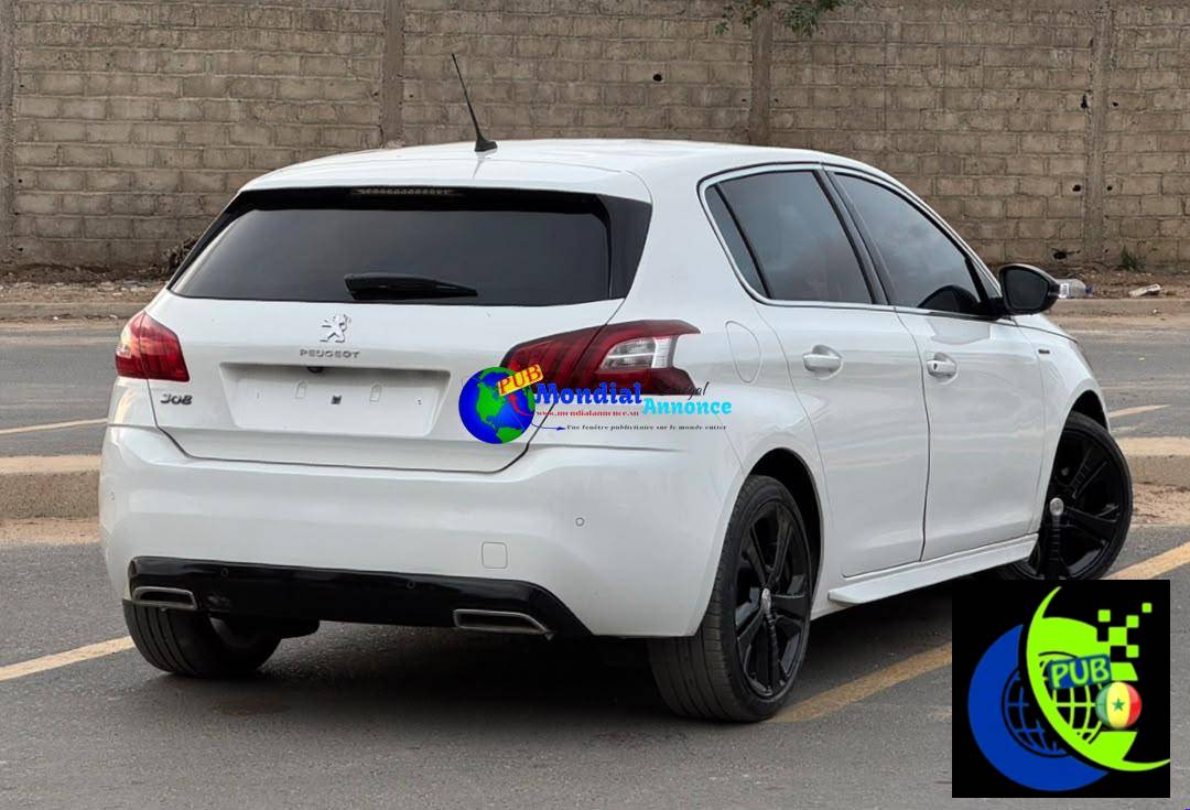 Peugeot 308 GTLine blanc