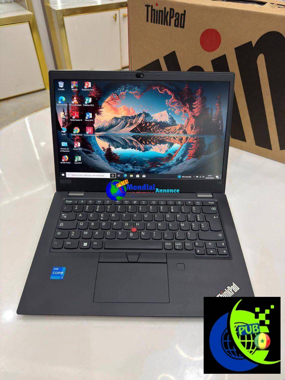 Lenovo ThinkPad L13 (Core i5 11e Gen / 8 Go RAM / SSD 256 Go) disponible
