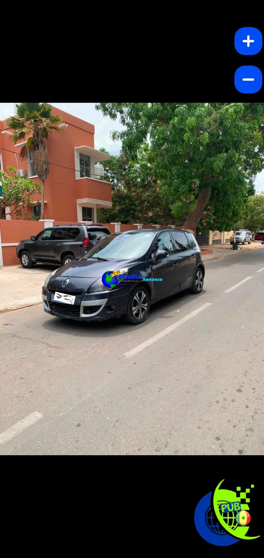 Renault Mégane Scénic 3 Diesel Manuelle (Sans Papier) à vendre. Prix : 1 450 000 F CFA