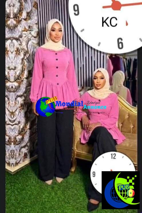 Ensemble pour Femme Musulmane – Prix Unitaire : 6 500 F CFA