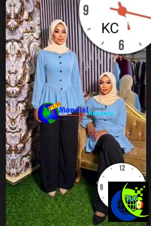 Ensemble pour Femme Musulmane – Prix Unitaire : 6 500 F CFA