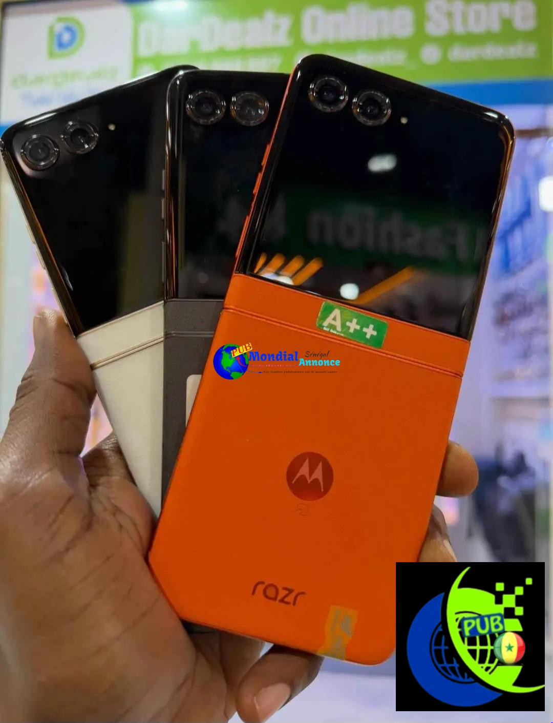Motorola Razr 50 (256 Go) – Facture & Garantie – Marché HLM Dakar
