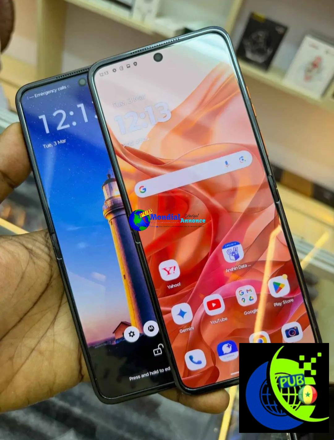 Motorola Razr 50 (256 Go) – Facture & Garantie – Marché HLM Dakar