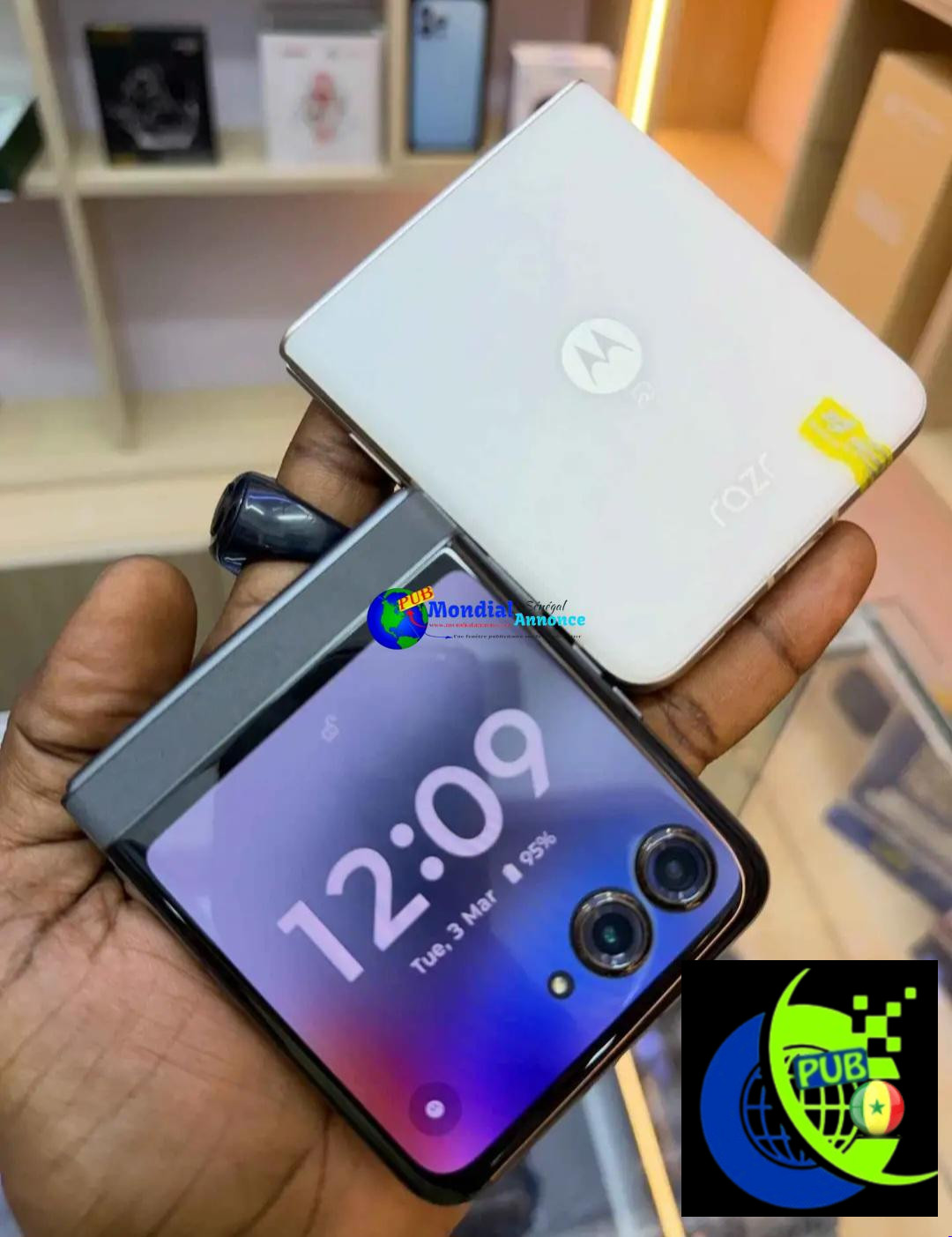 Motorola Razr 50 (256 Go) – Facture & Garantie – Marché HLM Dakar