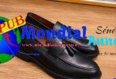 Mocassins Homme en Cuir 100% (Pointures 40 à 46) disponibles à 20 000 F CFA