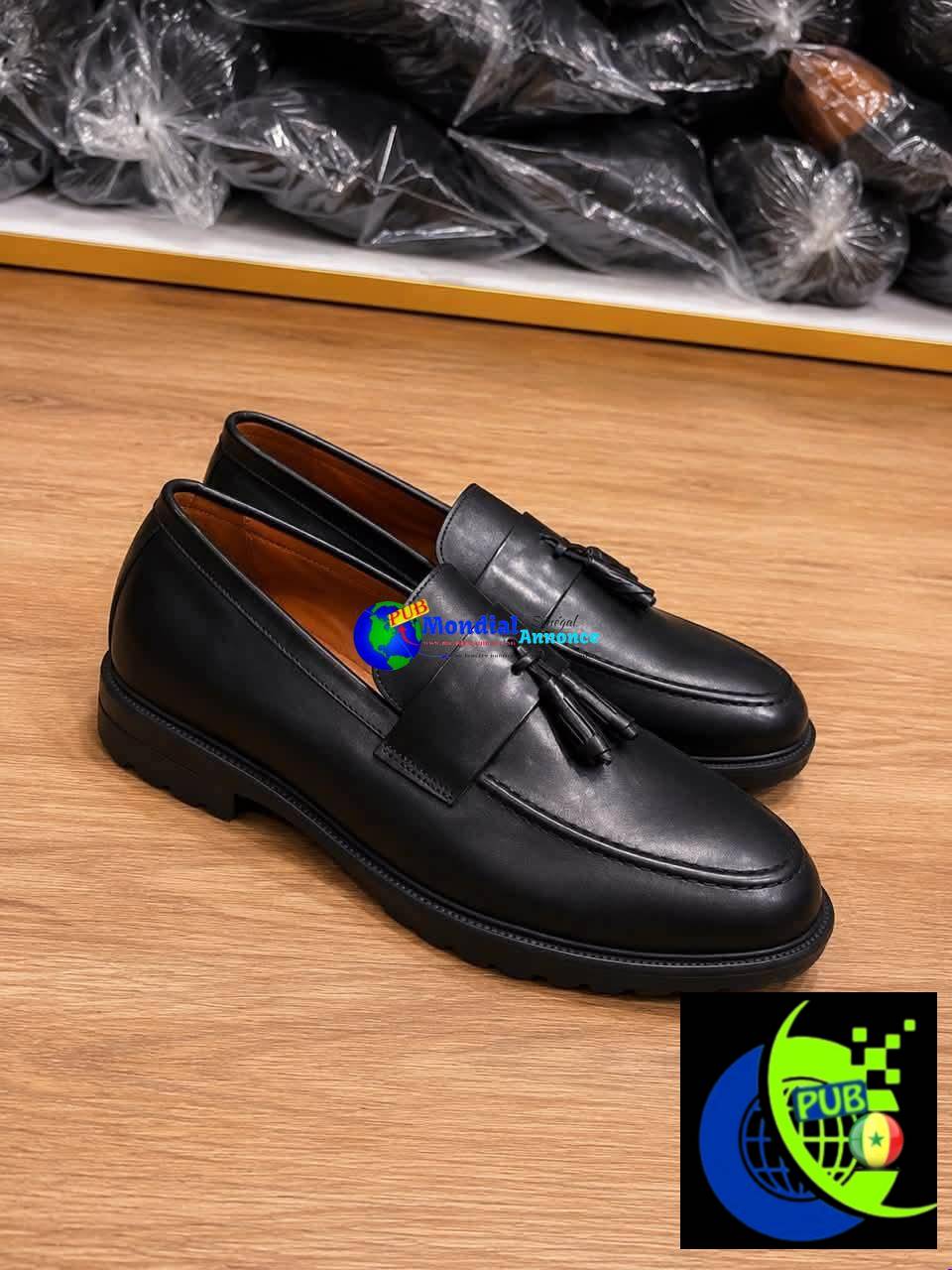 Mocassins Homme en Cuir 100% (Pointures 40 à 46) disponibles à 20 000 F CFA