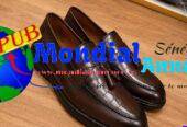 Mocassins Homme en Cuir 100% (Pointures 40 à 46) disponibles à 20 000 F CFA