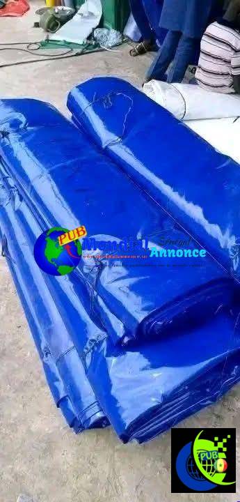 Bâches de Protection Disponibles – Résistantes & Multiusages. Contact : 766909727