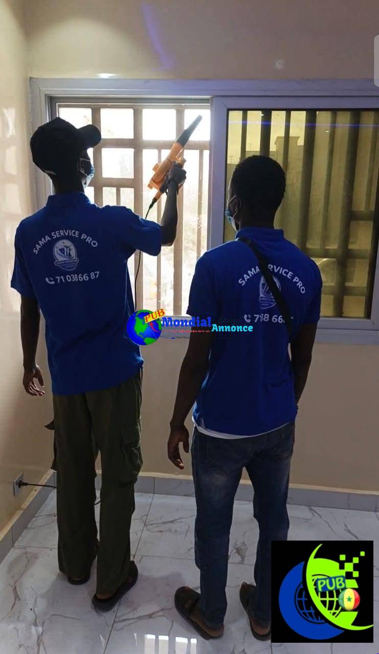Sama Service Pro – Entreprise de Nettoyage Professionnel à Dakar & Banlieue. Contact : 710386687