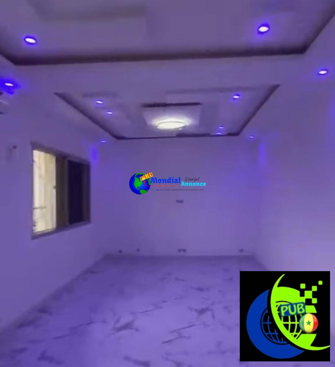 Location Appartement F4 (3 Chambres, Salon) climatisé aux Mamelles (Cité Asecna)