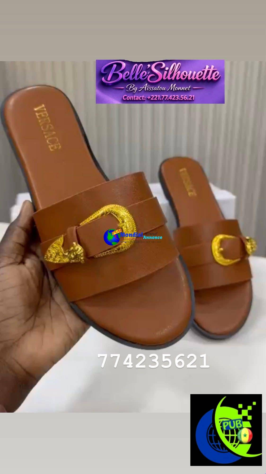 Sandales Versace Qualité Supérieure Pour Femmes