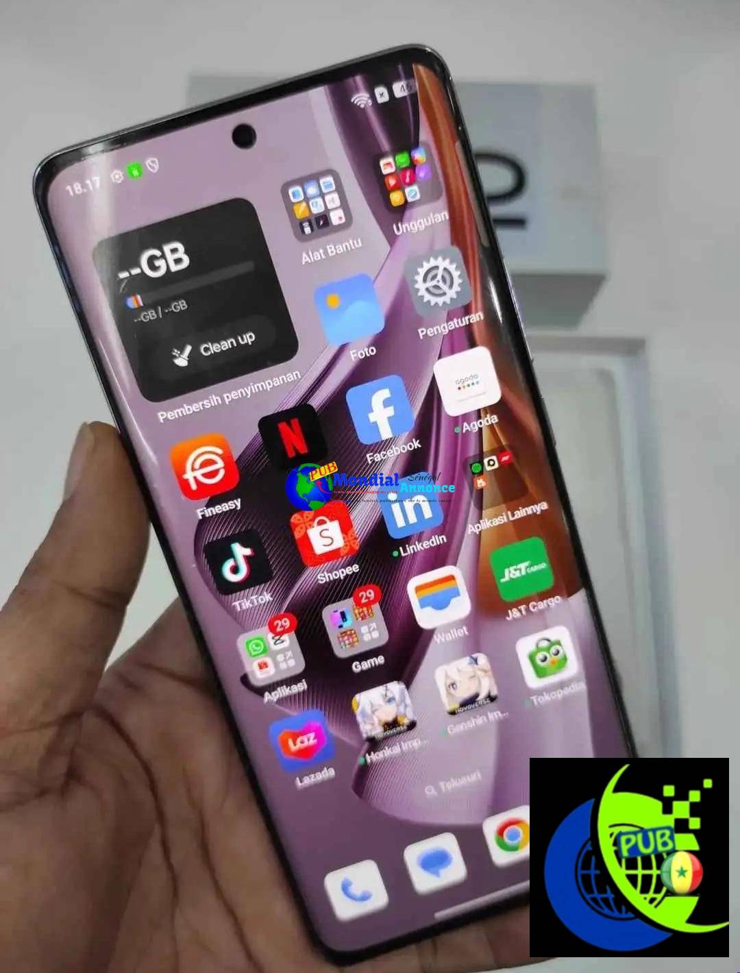 Oppo Reno 10 Pro 5G 256 Go disponible à Rufisque, Dakar – 125 000 F CFA