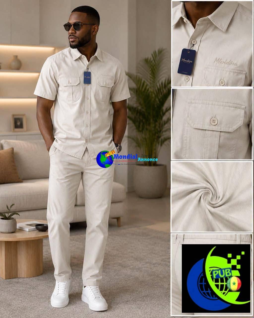 Ensemble de Qualité Pour Homme disponible à Dakar. Prix : 17 000 F CFA