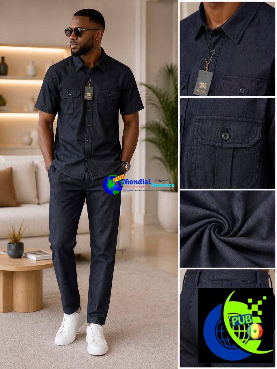 Ensemble de Qualité Pour Homme disponible à Dakar. Prix : 17 000 F CFA