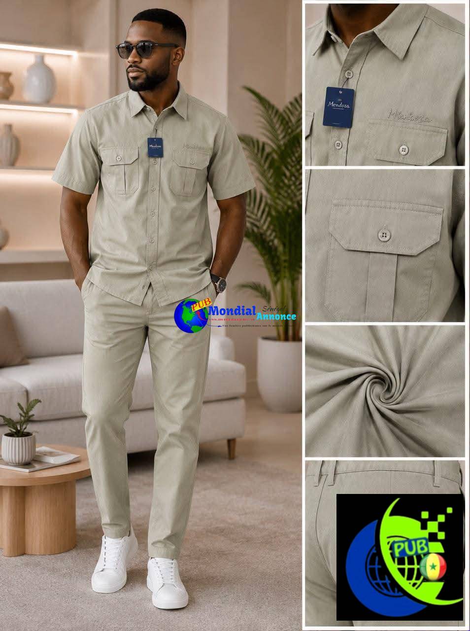 Ensemble de Qualité Pour Homme disponible à Dakar. Prix : 17 000 F CFA
