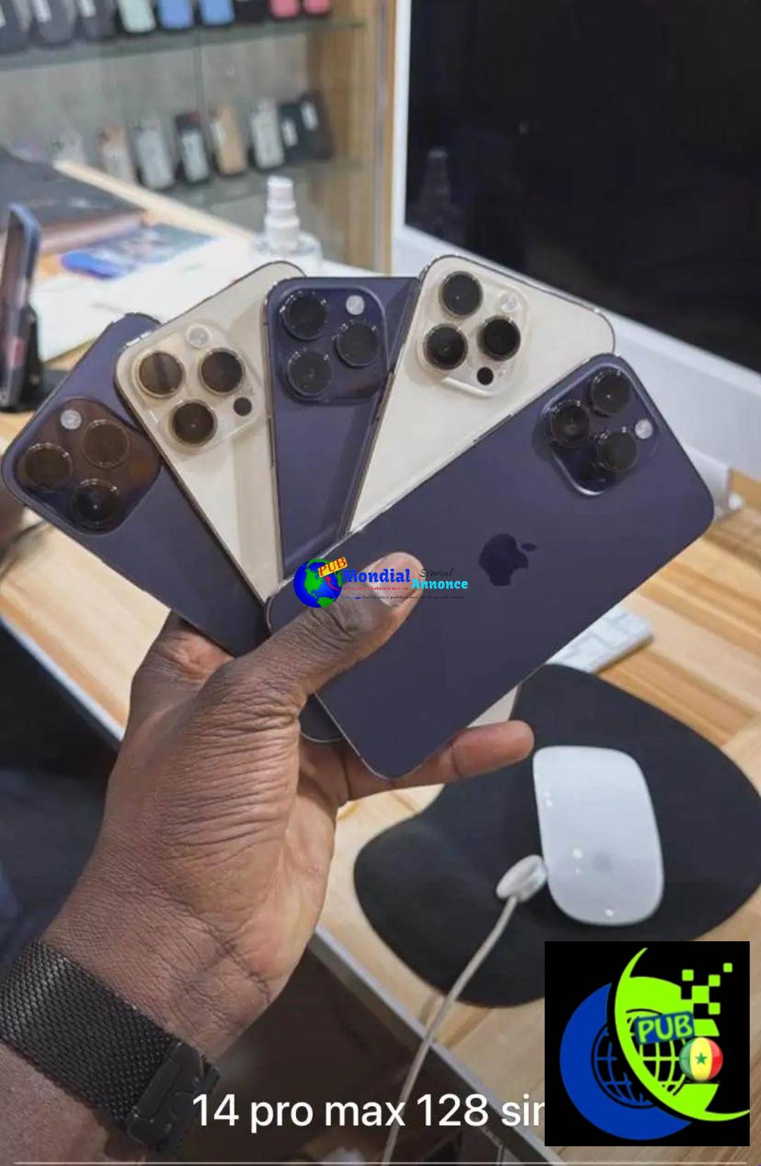 iPhone 14 Pro 256 Go eSIM Authentique disponible à Dakar