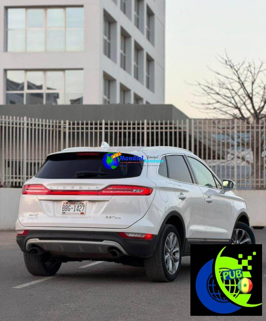Vente : Lincoln MKC Essence Automatique Full Options de 2017 à Dakar