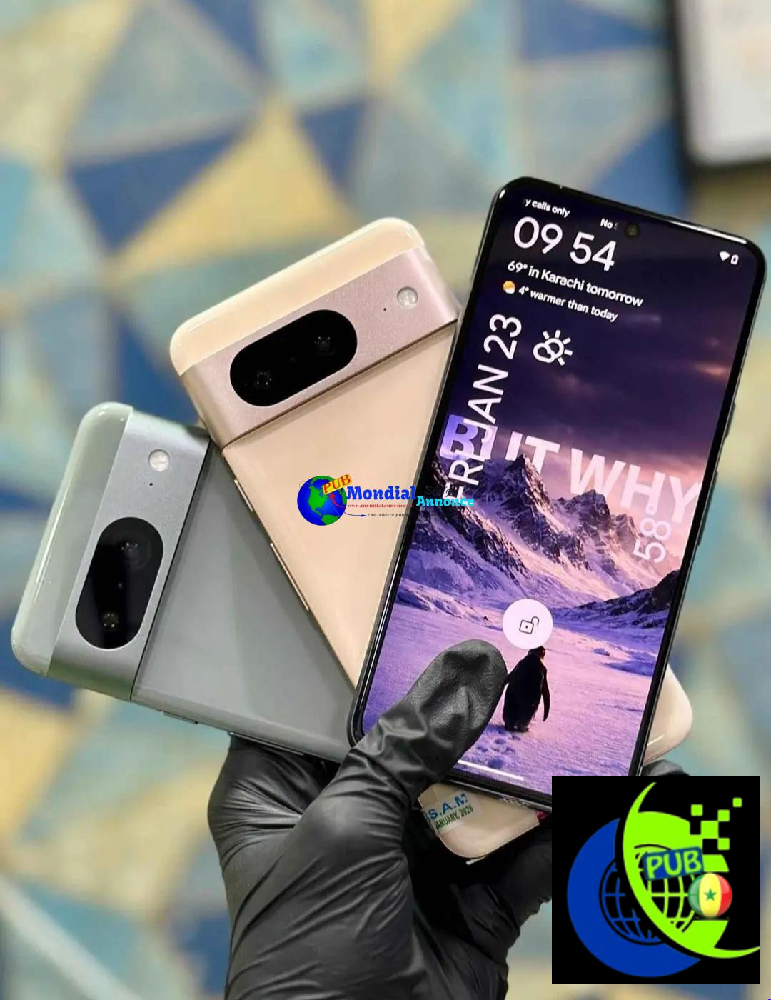 Google Pixel 8 (Simple) 128 Go à vendre au Marché HLM, Dakar. Prix : 150 000 F CFA
