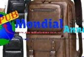 Sac à Dos en Cuir de Qualité dispo à Dakar pour 17 000 F CFA
