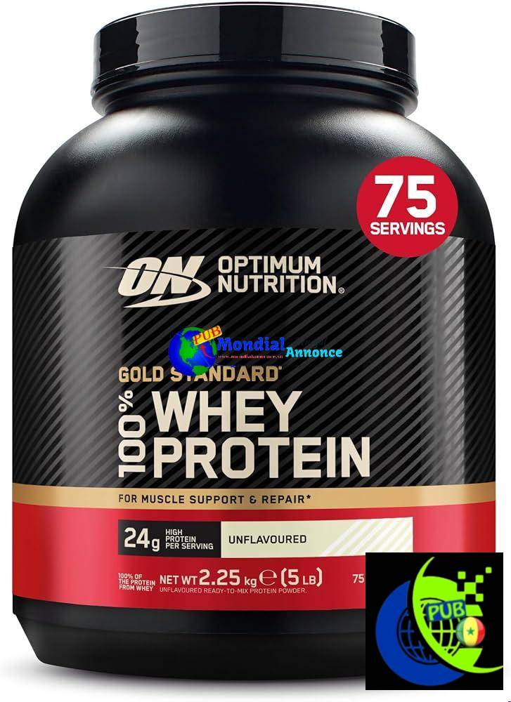 Whey Protéine Originale Américaine – Développez Votre Masse Musculaire au Sénégal