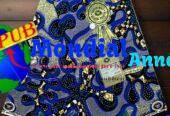 Super Wax Vlisco Hollandais Perlage Original – Élégance & Qualité Premium à Dakar