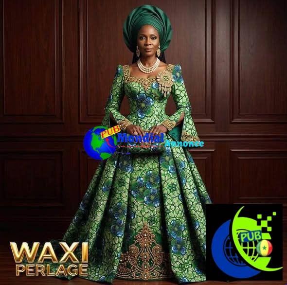 Super Wax Vlisco Hollandais Perlage Original – Élégance & Qualité Premium à Dakar