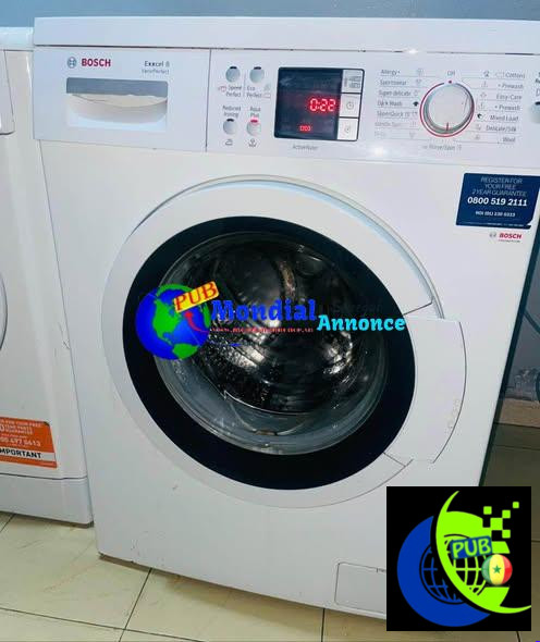 Machine à laver Bosch 8 kg Inverter A+++ d’Allemagne avec garantie