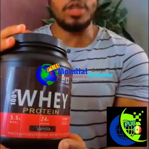 Whey Protéine Originale Américaine – Développez Votre Masse Musculaire au Sénégal