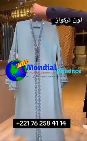Abaya Dubaï élégante à 22 000 FCFA – Disponible à Dakar