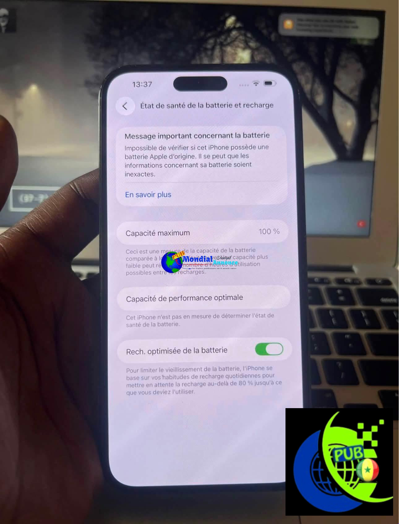 Vente : iPhone 14 Pro Max de 128 Go (SIM Physique) à Guédiawaye, Dakar