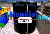 Des Réservoirs d’Eau en Haute Qualité (250 L à 5 000 L) disponibles à Dakar. Contact : 76 690 97 27