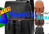 Vente : Sacs à Dos Chic pour Hommes (Noir, Marron, Orange) chez Reims Boutique à Dakar. Prix : 10.000 F CFA