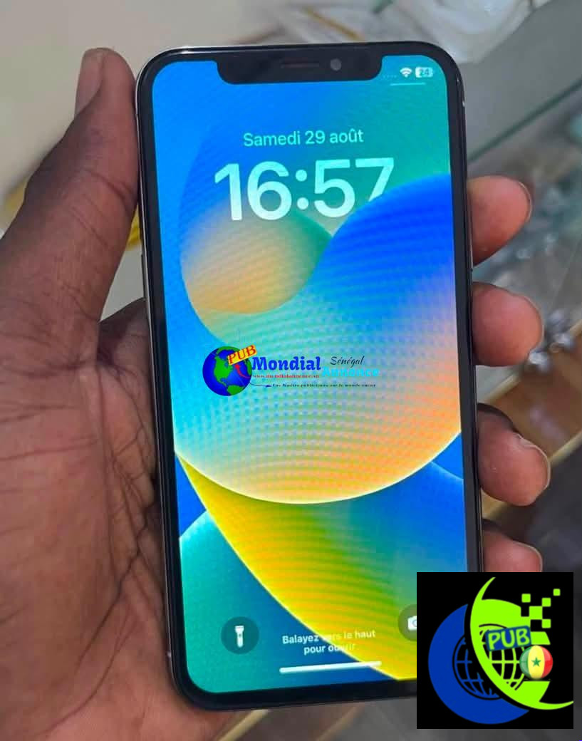 Vente : iPhone X Simple de 64 Go à Dakar. Prix : 45 000 F CFA