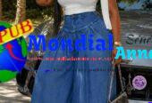 Vente : Pantalon Jeans pour Femmes en Bas Large Original à Dakar. Prix : 12 000 F CFA