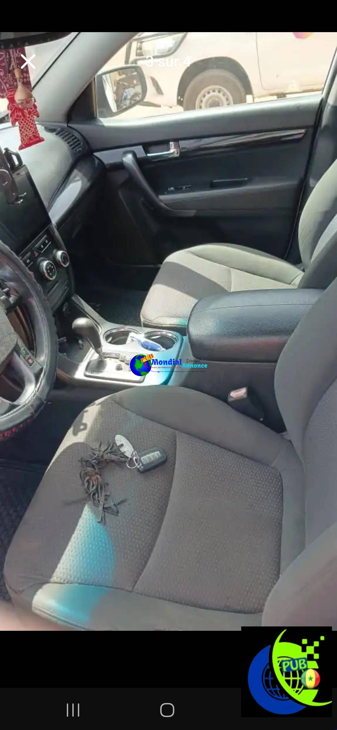 Kia Sorento Essence Automatique de 2012 disponible à Dakar