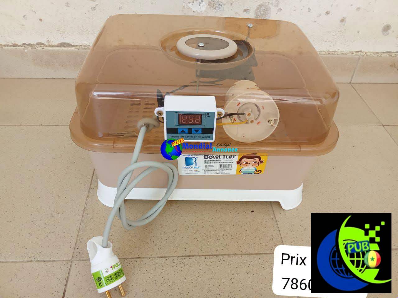 Couveuse Manuelle d’une Capacité de 35 Œufs disponible à Pikine (Dakar)