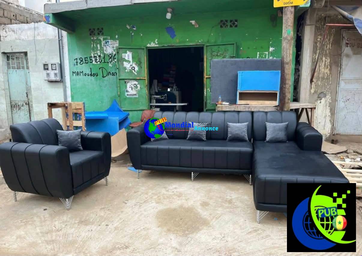 Des Salons Modernes & Confortables (Modèles Variés) disponibles à Dakar – À partir de 250 000 F CFA